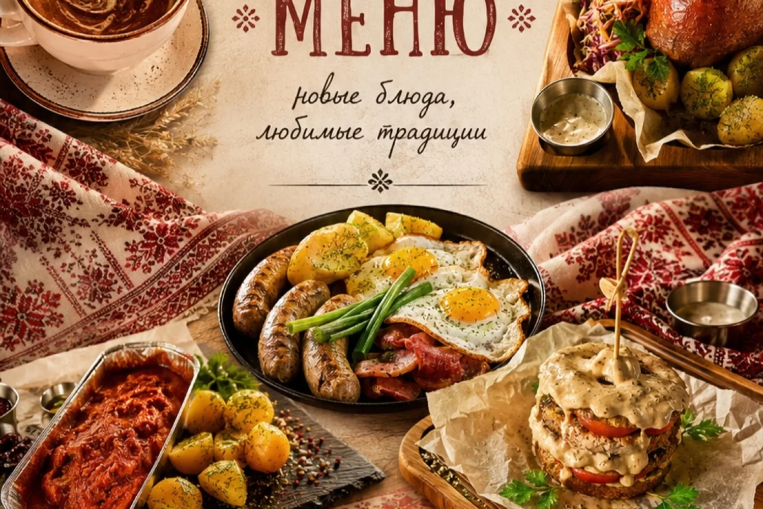 Обновление меню ♥️